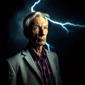 Brilliant prints, Charlie Watts as a Rock God, limited edition fine art prints for sale