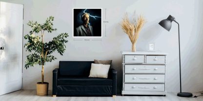 brilliant-prints-Charlie-Watts-Rolling-Stones-as-a-rock-god-fine-art-print-for-sale-in-situ-image