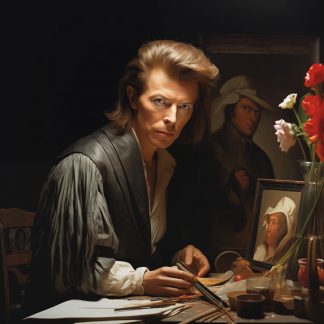 Brilliant Prints, David Bowie as painted by Rembrandt, 3, limited edition fine art prints for sale