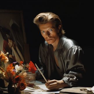 Brilliant Prints, David Bowie as painted by Rembrandt, 4, limited edition fine art prints for sale