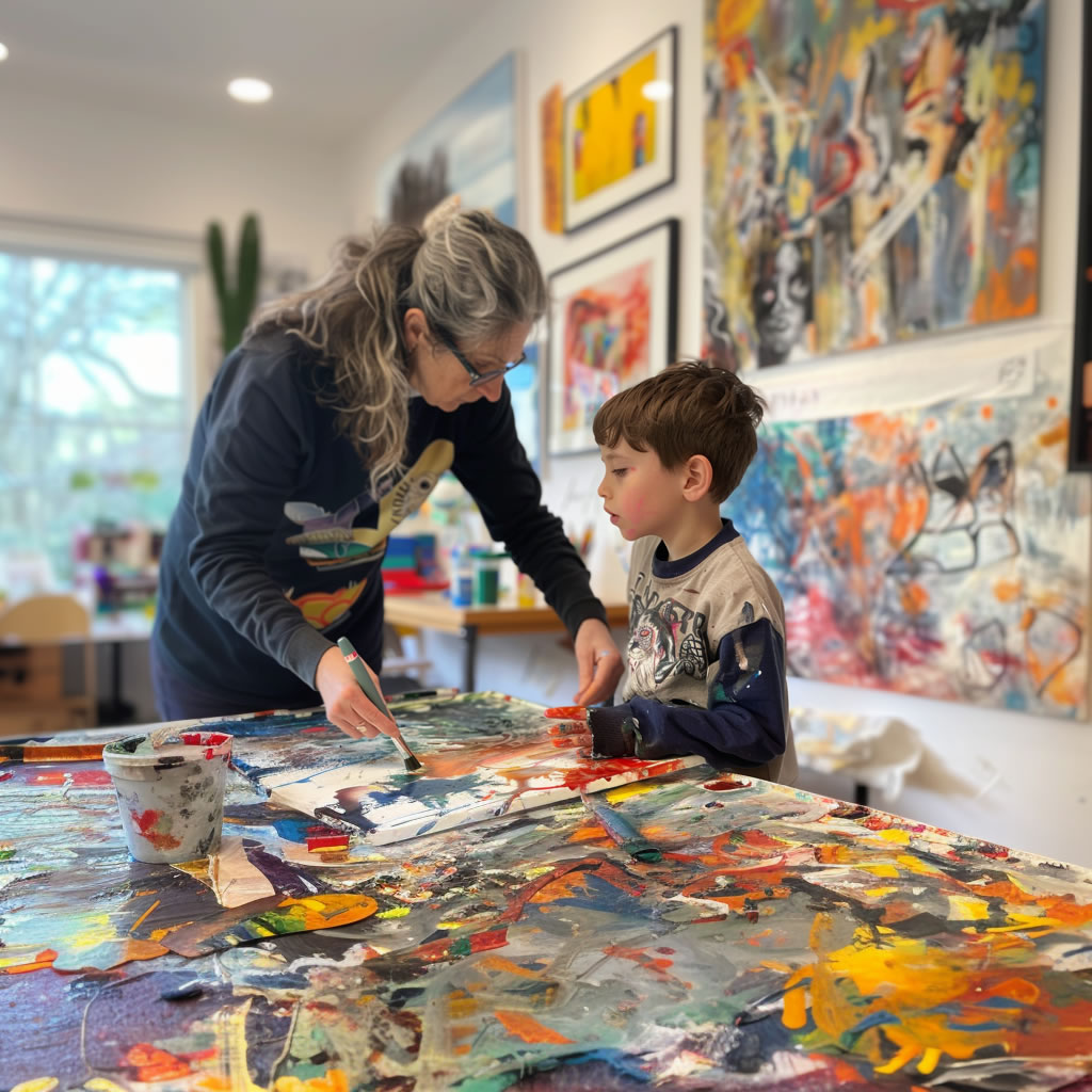 Nurturing Artistic Expression for Parents of Children with Learning Disabilities